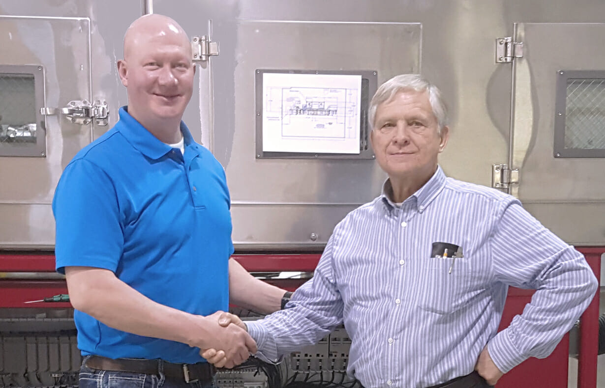 Evan Schiebout, Delta ModTech and Jerry Forbes, Frontier