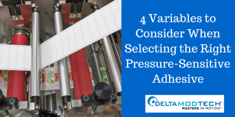 4 Variables to Consider When Selecting the Right Pressure-Sensitive Adhesive