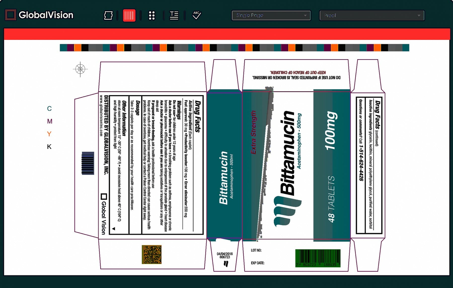 Detecting text errors is critical for medical products.