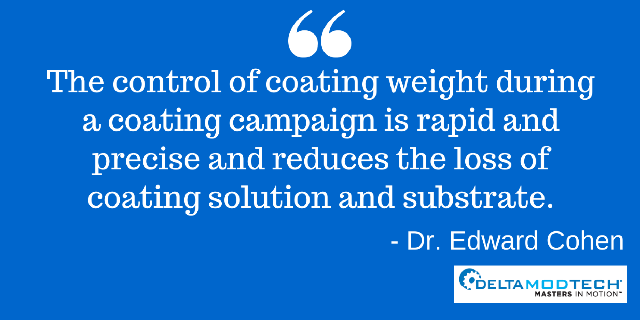 Quote from Dr. Edward Cohen
