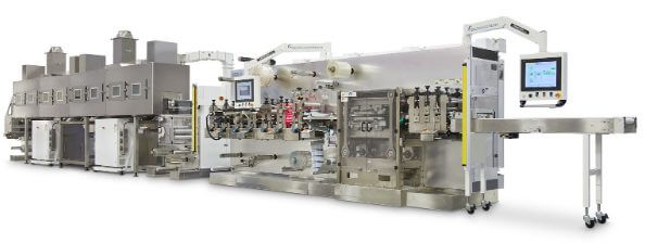 Inline coater/converter/packager solution