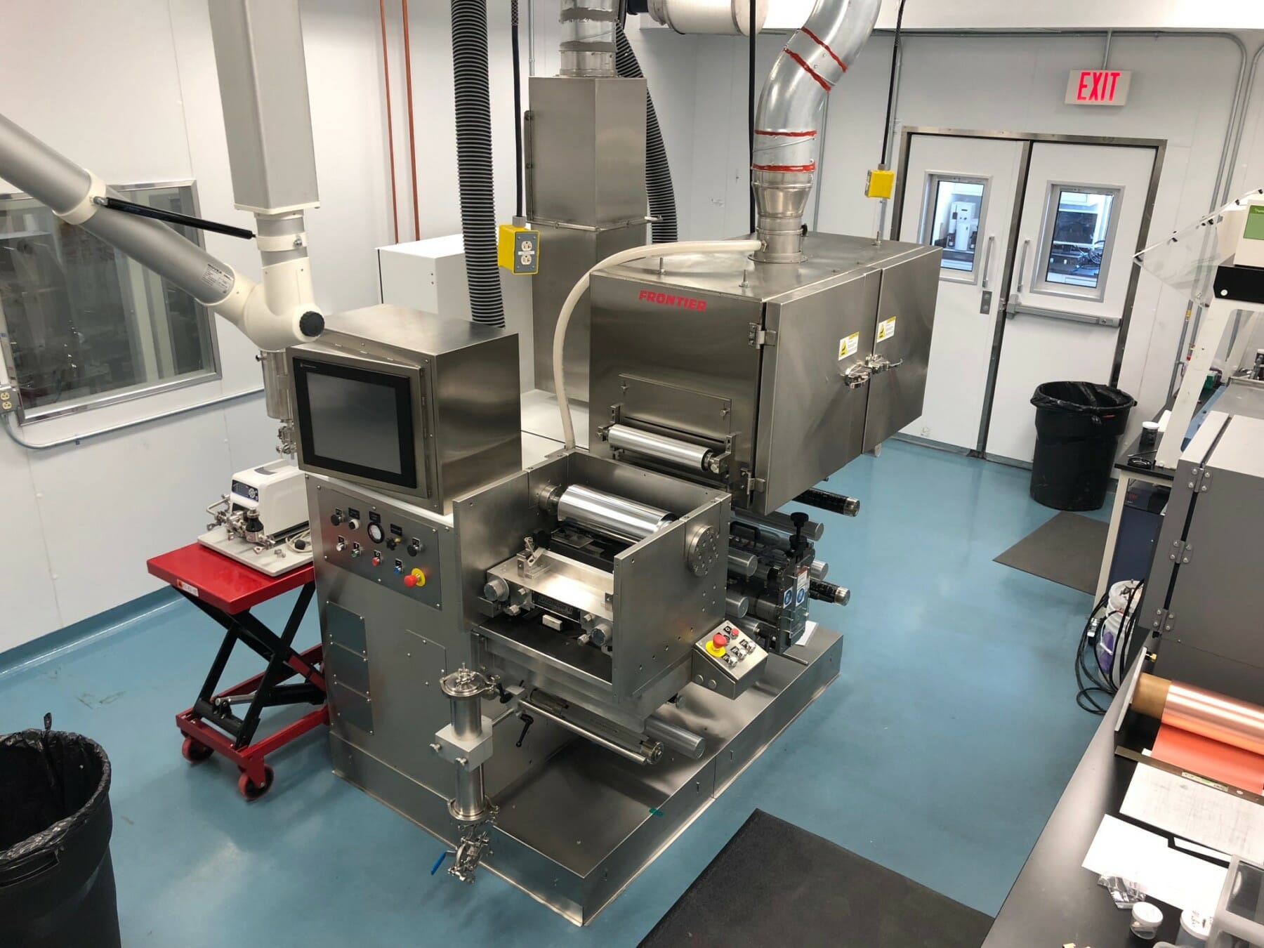Frontier designed a custom system