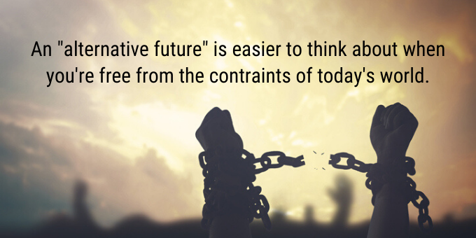 Free yourself from the constraints of today's world.